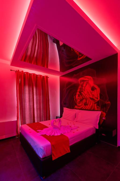 Postel nebo postele na pokoji v ubytování Suite Quarto Miglio
