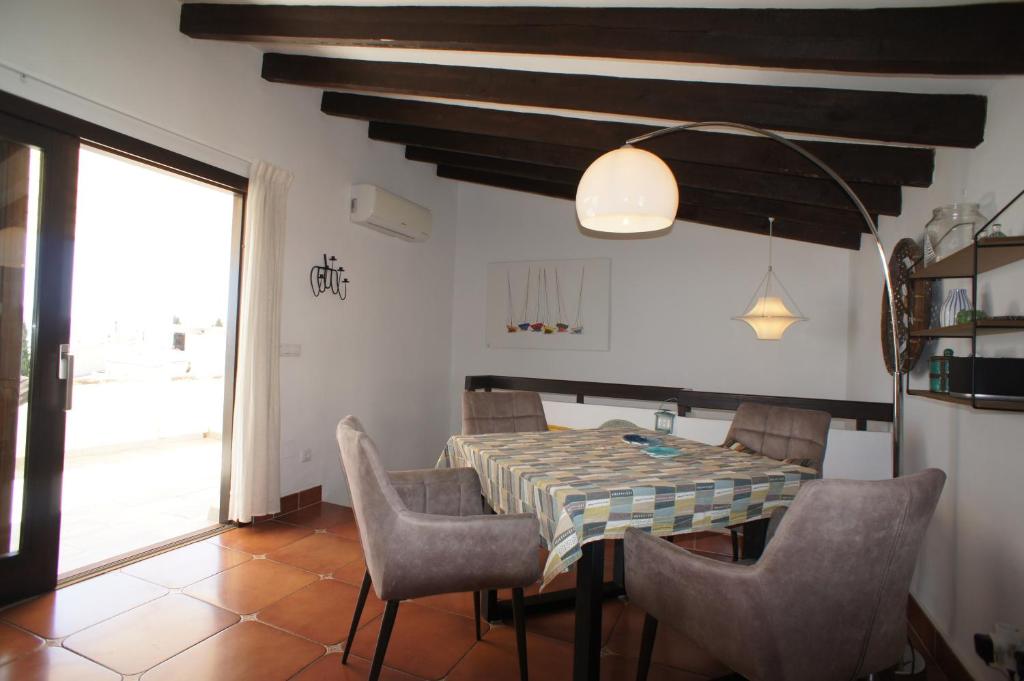 Posezení v ubytování Casa con Balcon