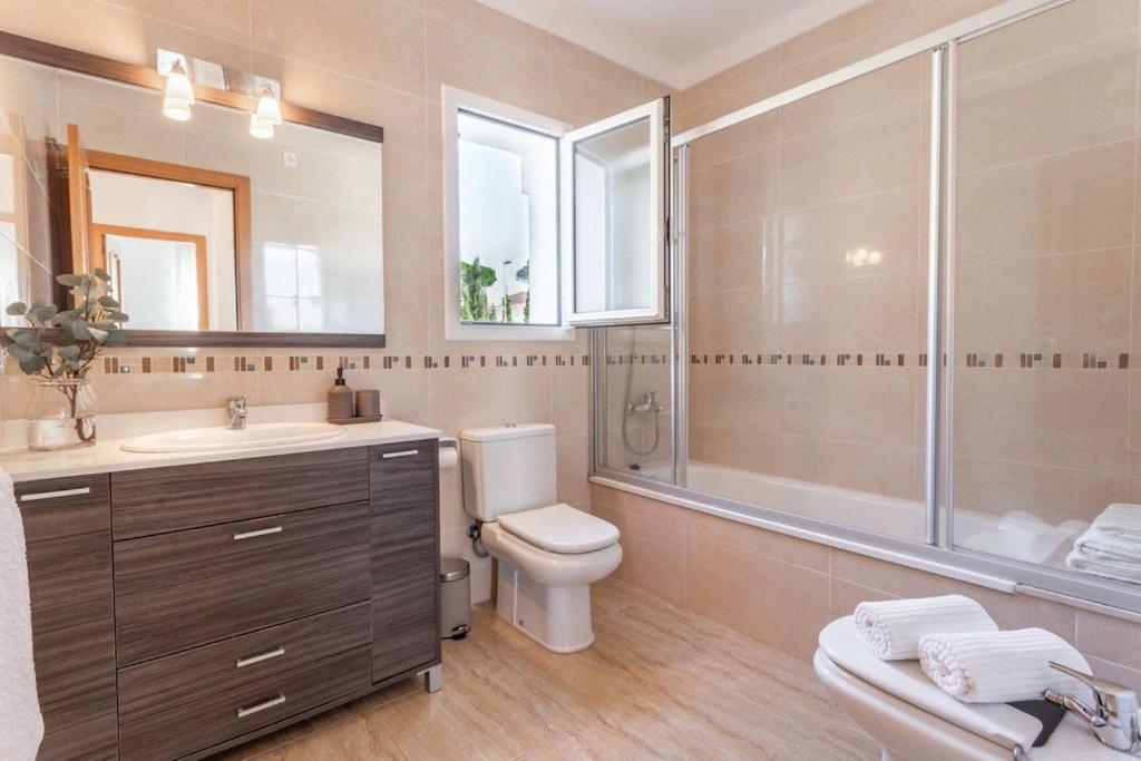 Kúpeľňa v ubytovaní Casa Bosque del Mar