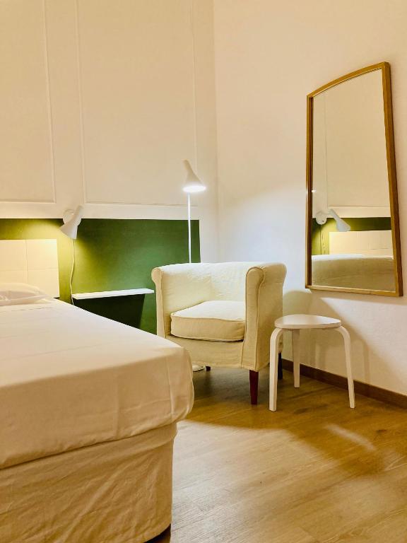 Postel nebo postele na pokoji v ubytování Punto Panoramico a Verona