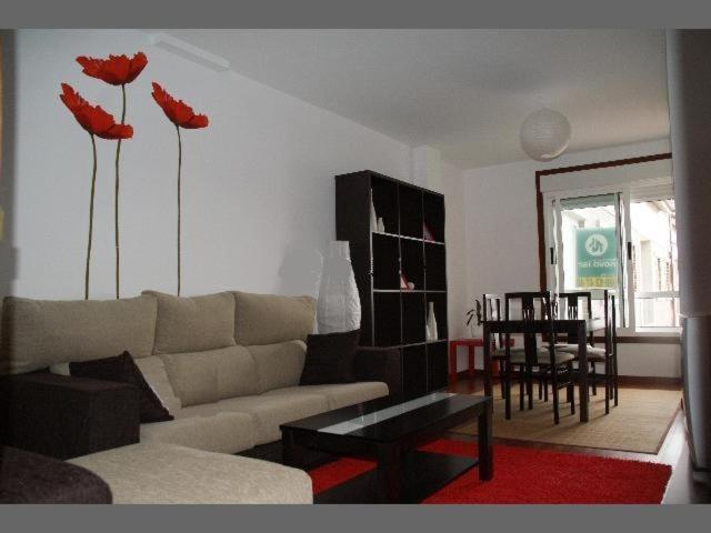 Et opholdsområde på Piso en el paseo marítimo de Cambados