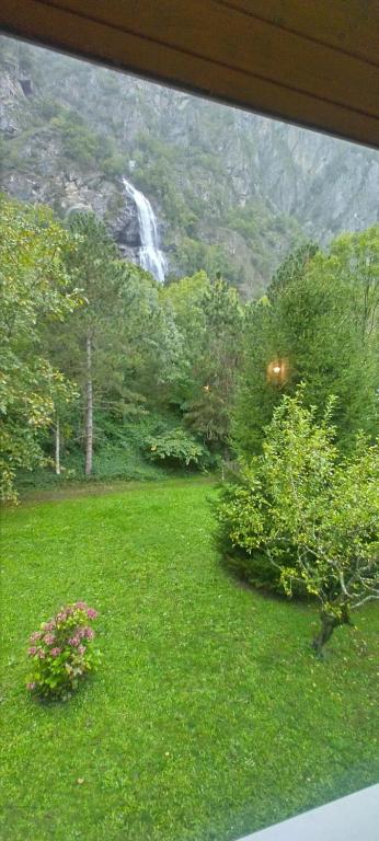 Zahrada ubytování La Cascade