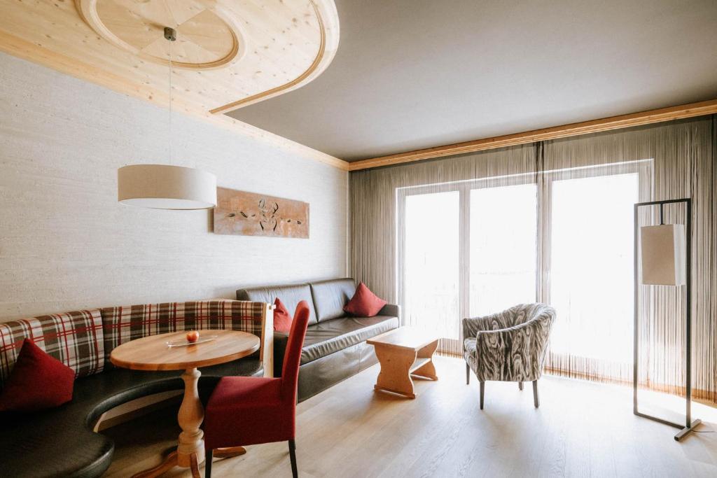 Posezení v ubytování Vitalpina Hotel Schulerhof