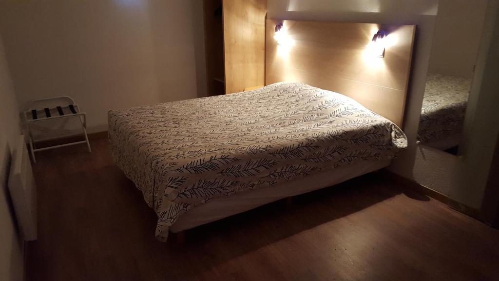 Postel nebo postele na pokoji v ubytování Le Brissoneau Rendeux