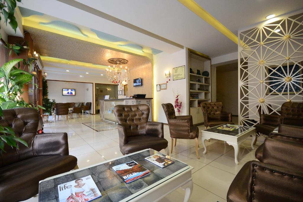 Posezení v ubytování Grand Anzac Hotel