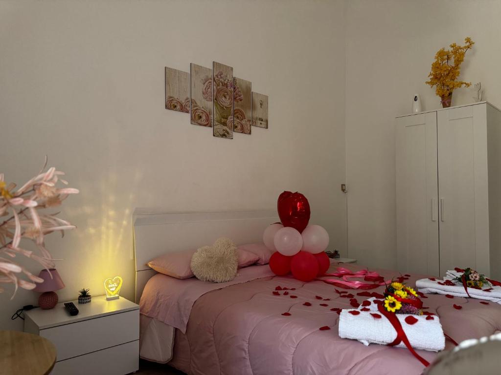 Postel nebo postele na pokoji v ubytování Dolce Notte