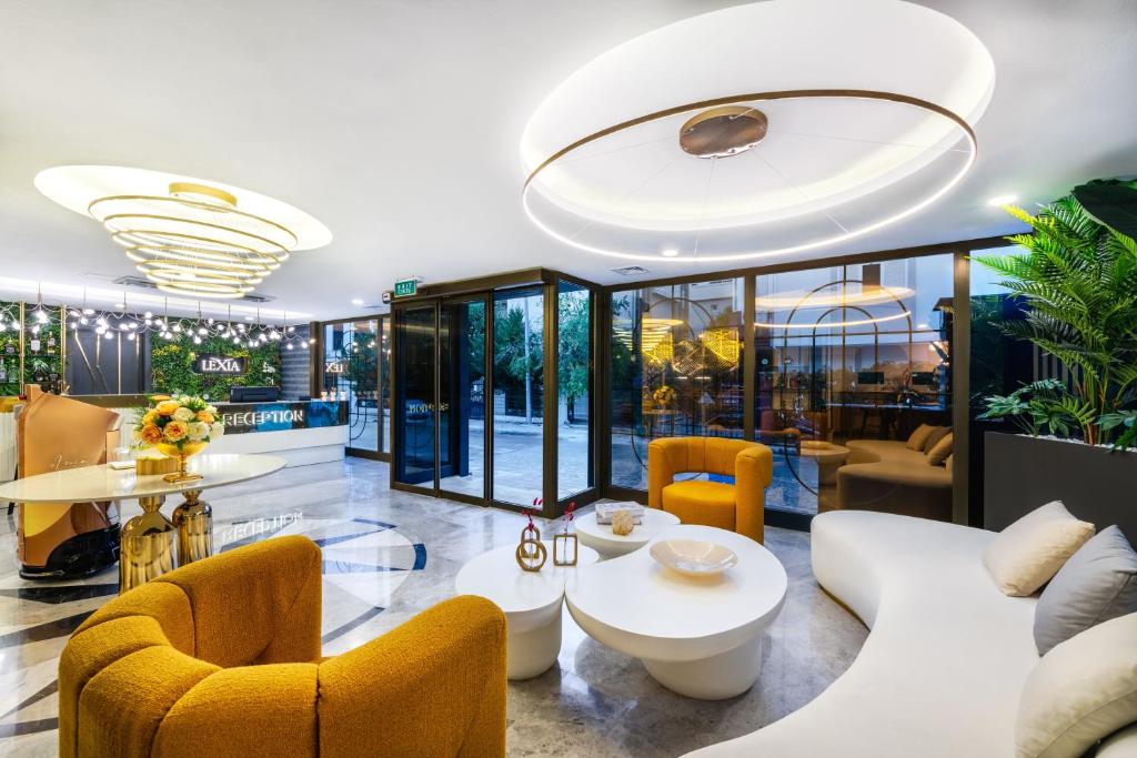Posezení v ubytování Lexia Hotels