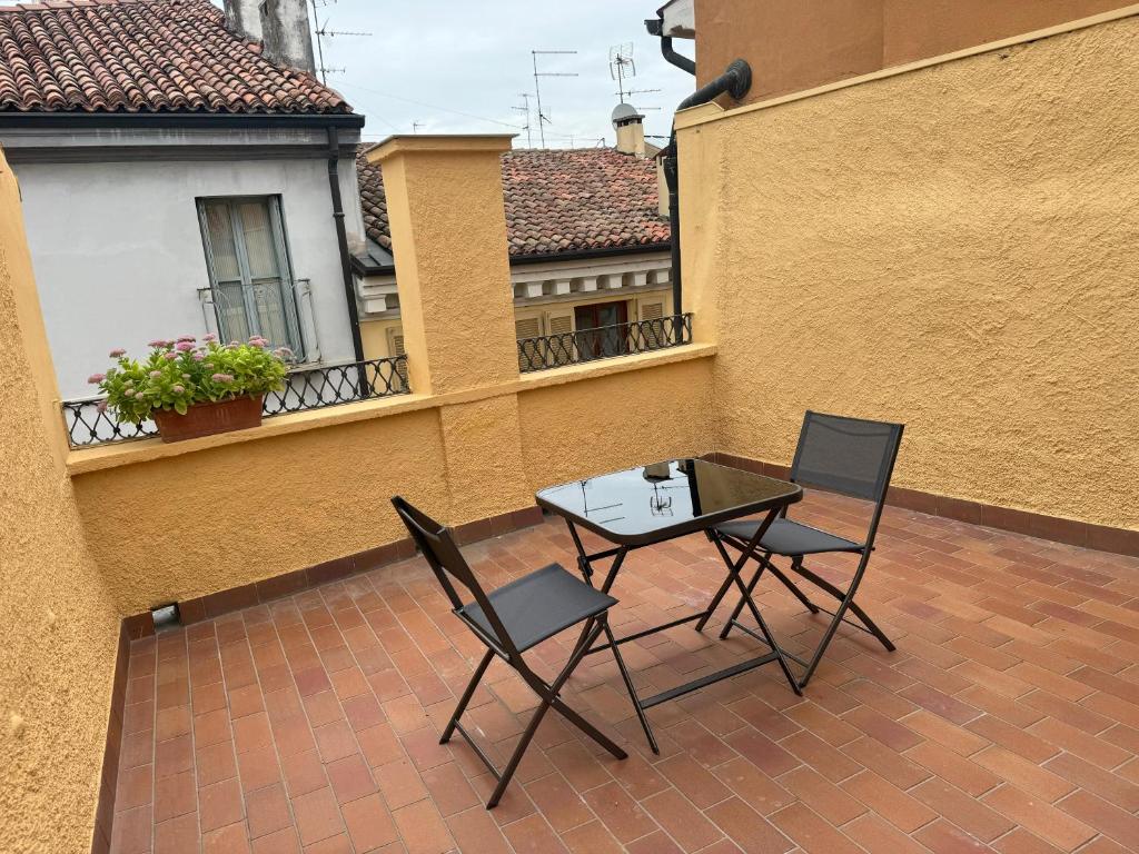 Balkón nebo terasa v ubytování Residenza Gonzaga