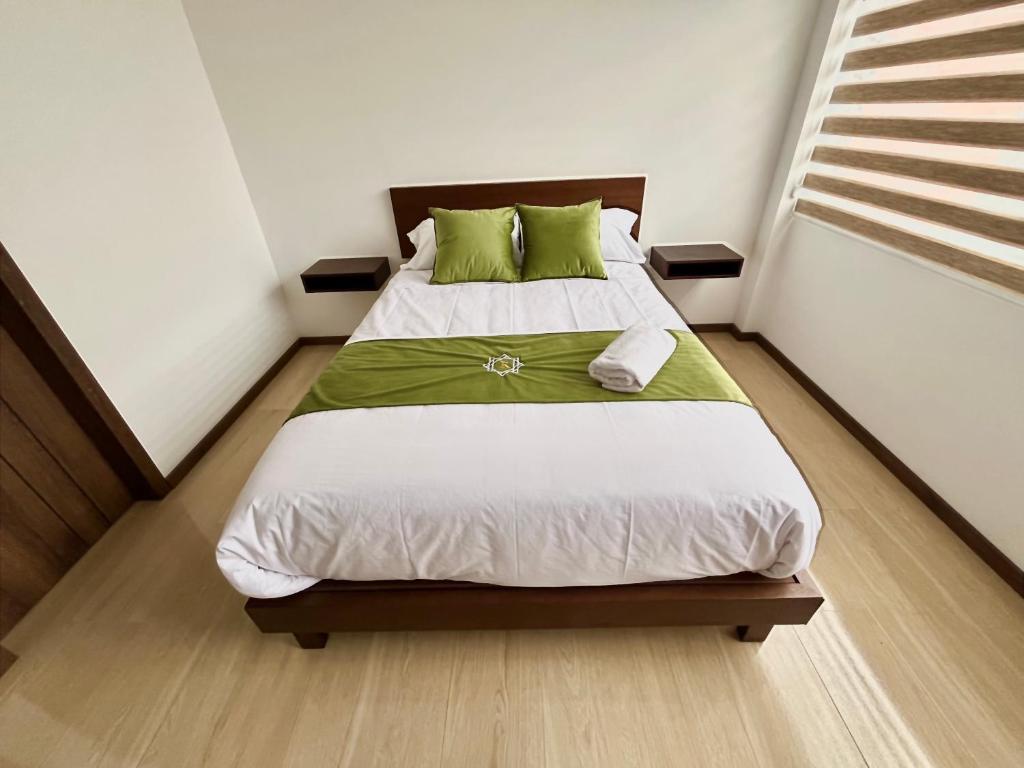 Postel nebo postele na pokoji v ubytování Hotel RYA Center