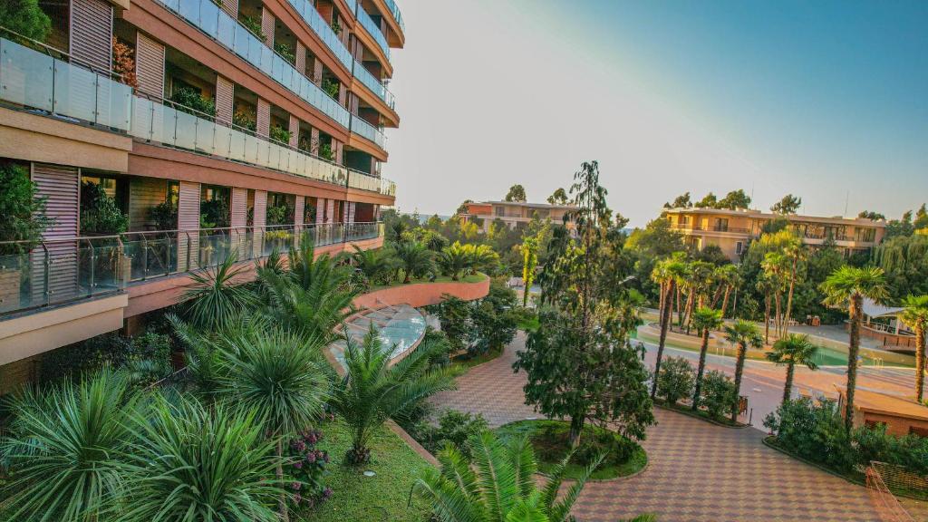 Zahrada ubytování Dreamlend oasis chakvi Apartament