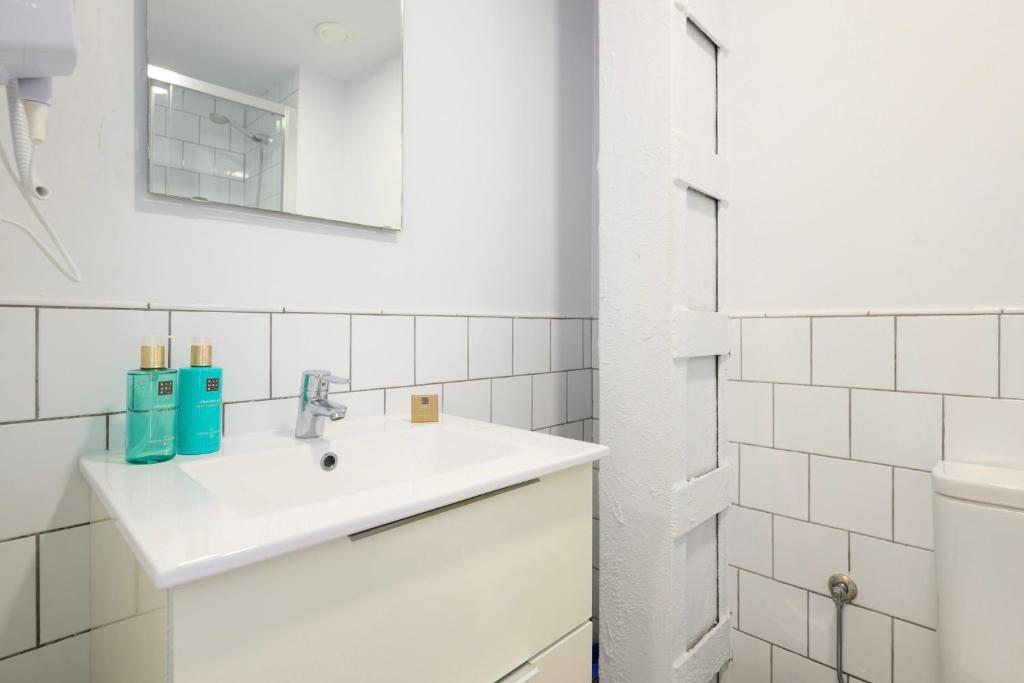 Kúpeľňa v ubytovaní Vegueta Rooftop Suites