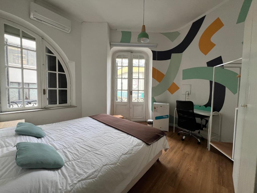 Viajero Montevideo Hostel - Superior Çift Kişilik Oda