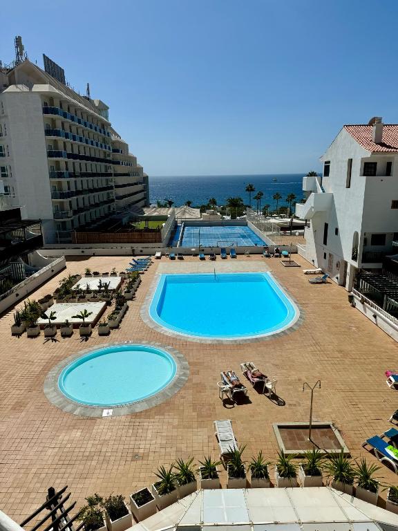 Fañabe Stunning Beachfront Penthouse Parque Royal Adeje Tenerife
