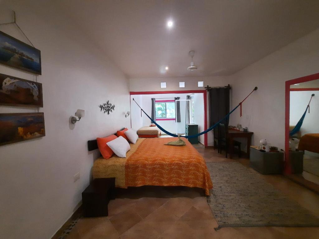 Postel nebo postele na pokoji v ubytování Casa Don Diego