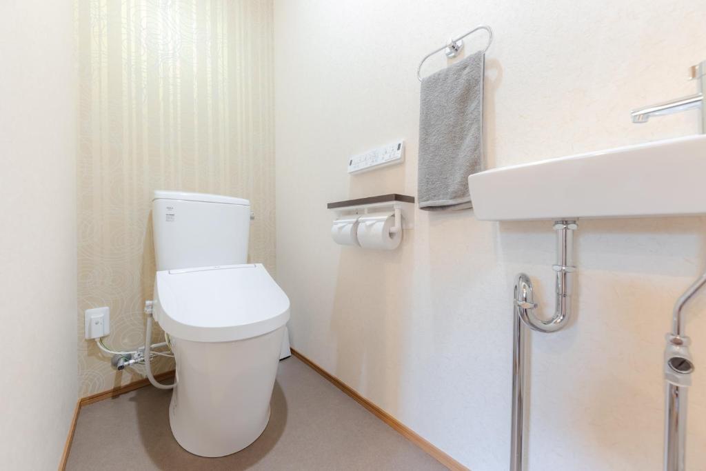 Koupelna v ubytování moku杢 つばき