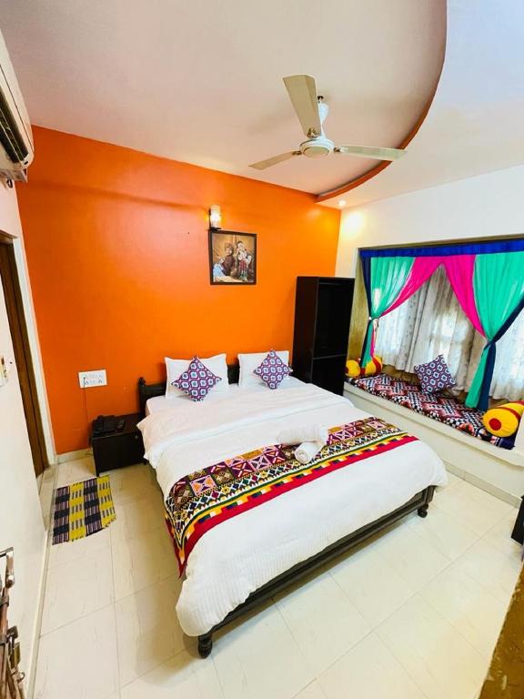 Katil atau katil-katil dalam bilik di Hotel Amazing Jaisalmer