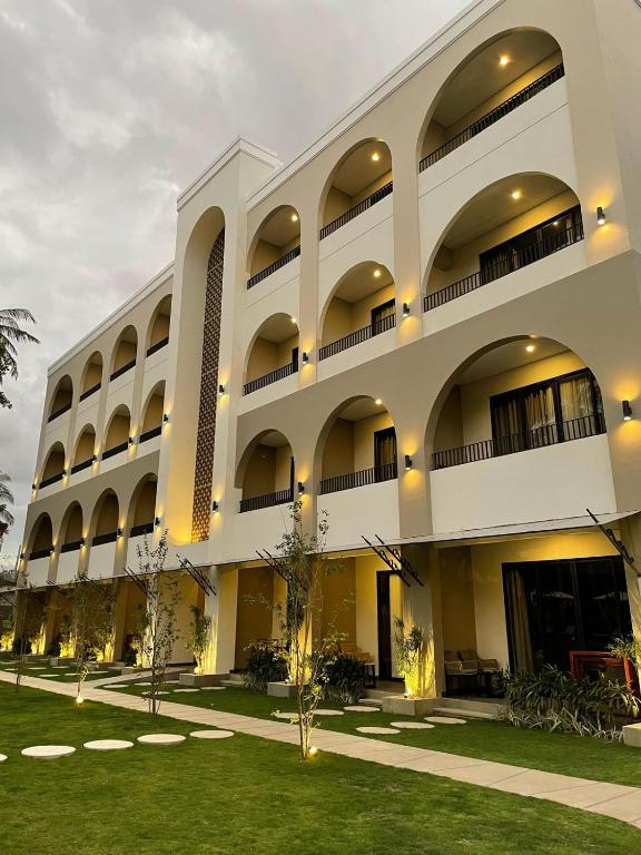 Budova, kde se hotel nachází