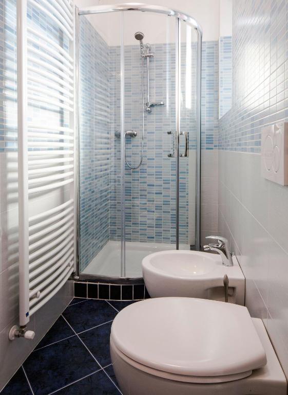 Koupelna v ubytování Artemide Relais