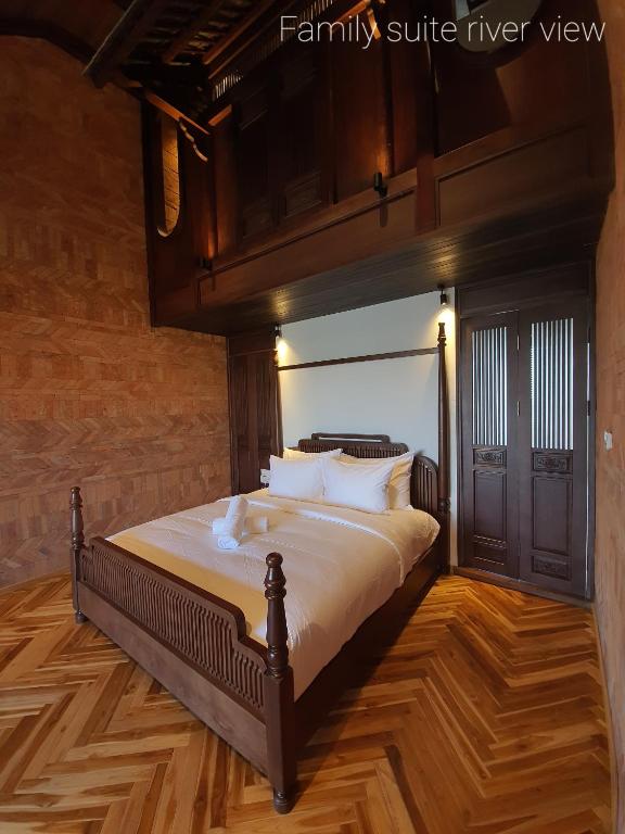 Postel nebo postele na pokoji v ubytování MINH - CASA