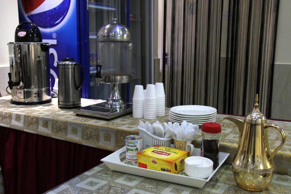 Nápoje v ubytování Al Ahrar Hotel