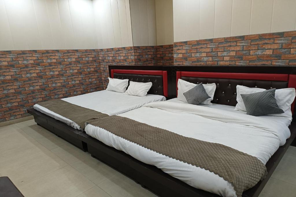 Postel nebo postele na pokoji v ubytování Hotel A10 International