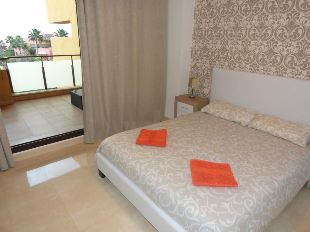 Posteľ alebo postele v izbe v ubytovaní Apartment Las Salinas