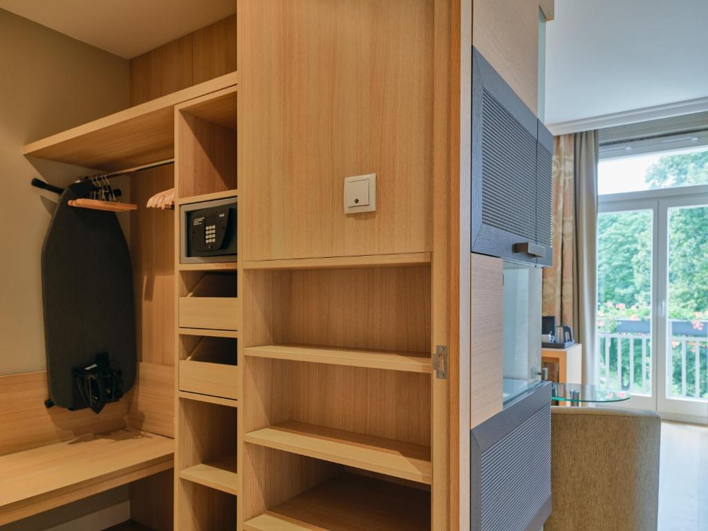 Kuchyň nebo kuchyňský kout v ubytování Steigenberger Hotel Bad Neuenahr