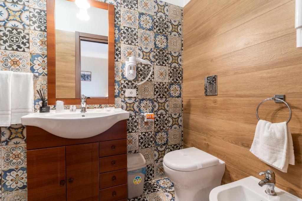 Koupelna v ubytování B&B Gusto West