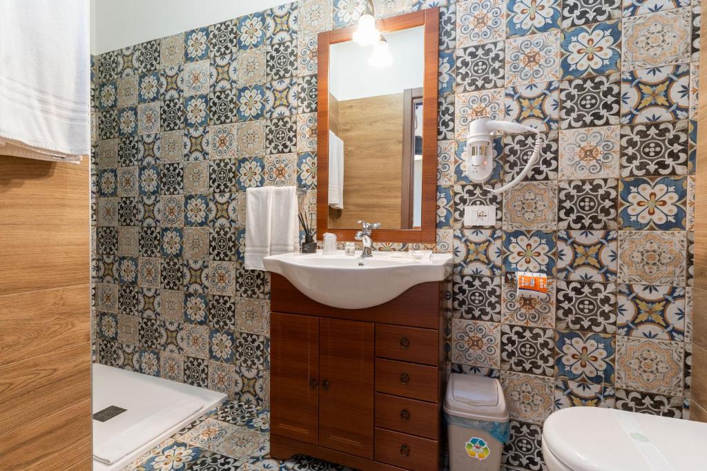 Koupelna v ubytování B&B Gusto West