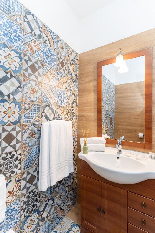 Koupelna v ubytování B&B Gusto West
