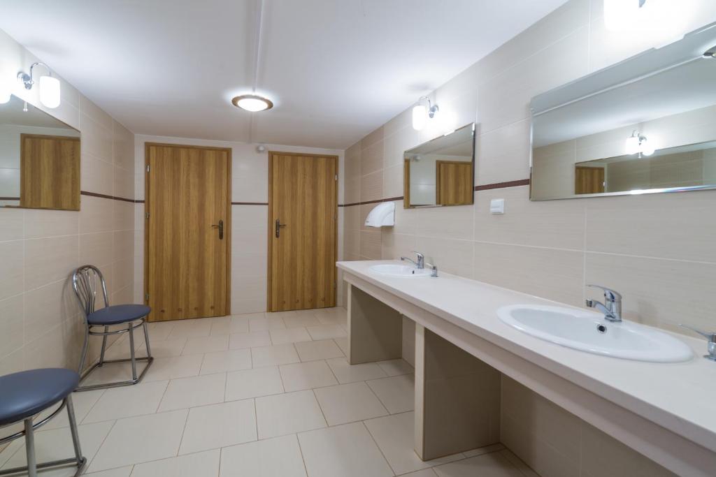 Kúpeľňa v ubytovaní Hotel Wodnik