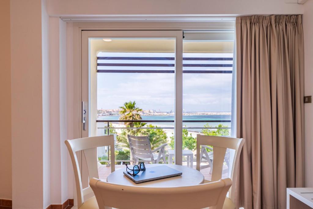 Balkón nebo terasa v ubytování Hotel Florida