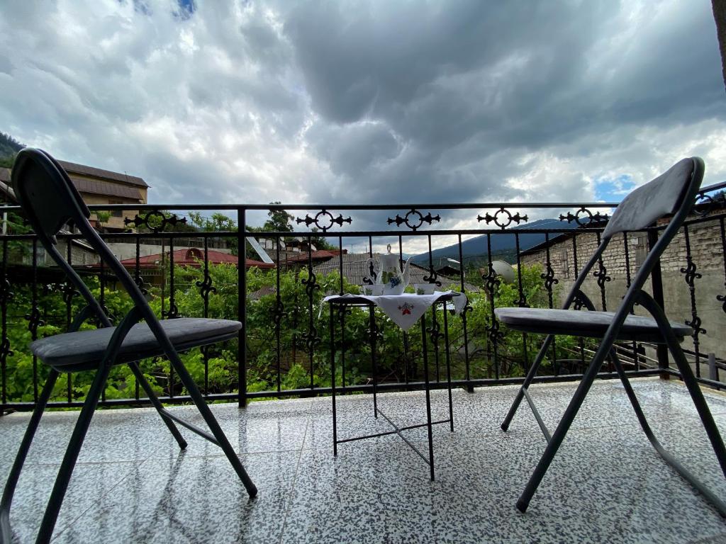 Balkón nebo terasa v ubytování Hotel Sunny Days Borjomi