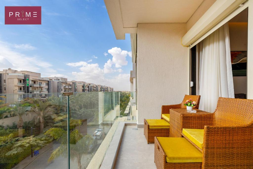 Balkón nebo terasa v ubytování Prime Select Lake View