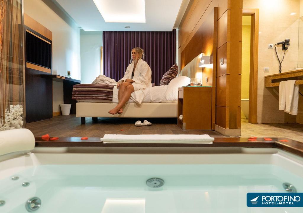 Motel Portofino - Bañera de hidromasaje en Matosinhos