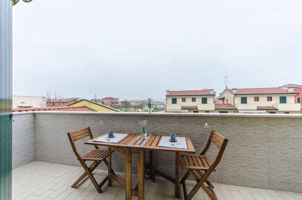 Балкон или терраса в Residence Villaggio dei Fiori con Piscina e Posto Spiaggia Incluso