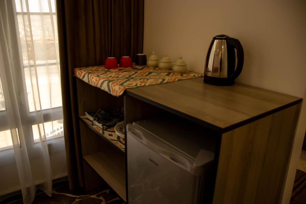 Kuchyň nebo kuchyňský kout v ubytování Celestia Boutique Inn - Boutique Stay Overlooking Jerash Ruins