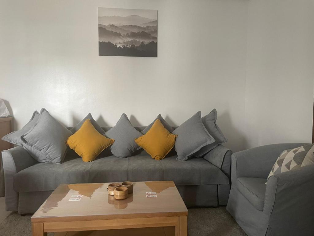 Posezení v ubytování MARTIL COSTA MAR Appartement de Luxe