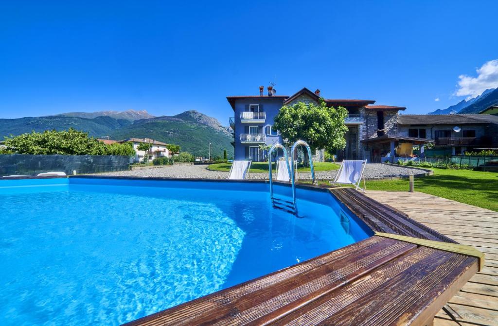 Nespecifikovaný výhled na hory nebo výhled na hory při pohledu z bed and breakfast