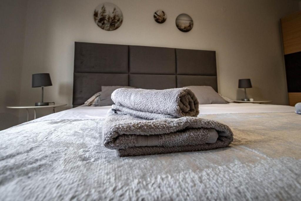 Posteľ alebo postele v izbe v ubytovaní Apartment Martina