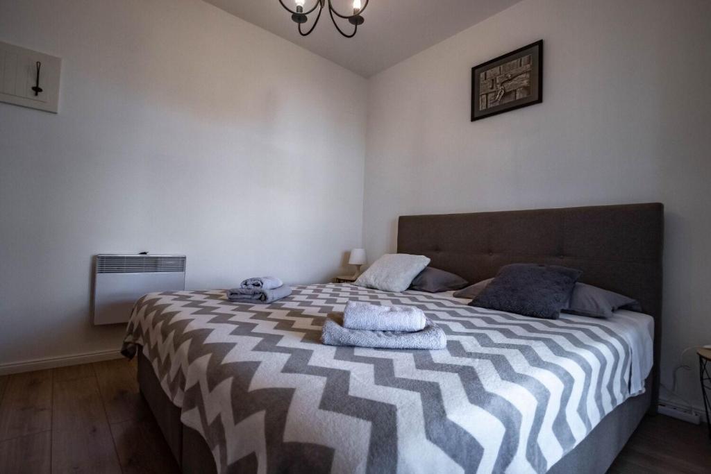 Posteľ alebo postele v izbe v ubytovaní Apartment Martina