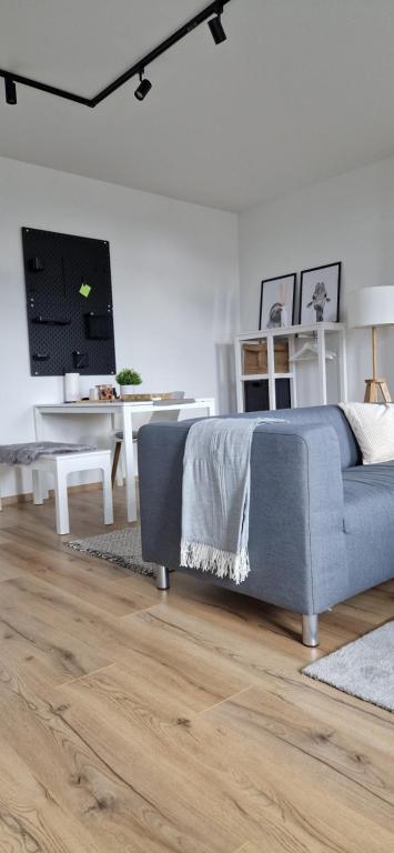Posezení v ubytování Charleroi Cozy Home