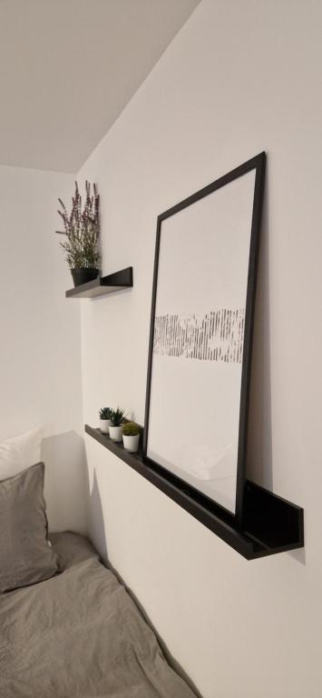 TV a/nebo společenská místnost v ubytování Charleroi Cozy Home