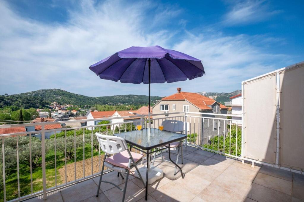 Výhľad na hory alebo výhľad na hory priamo z apartmánu