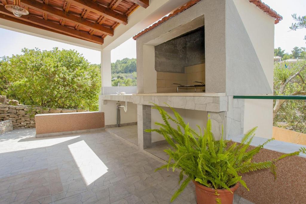Balkón nebo terasa v ubytování House Villa Bistrana