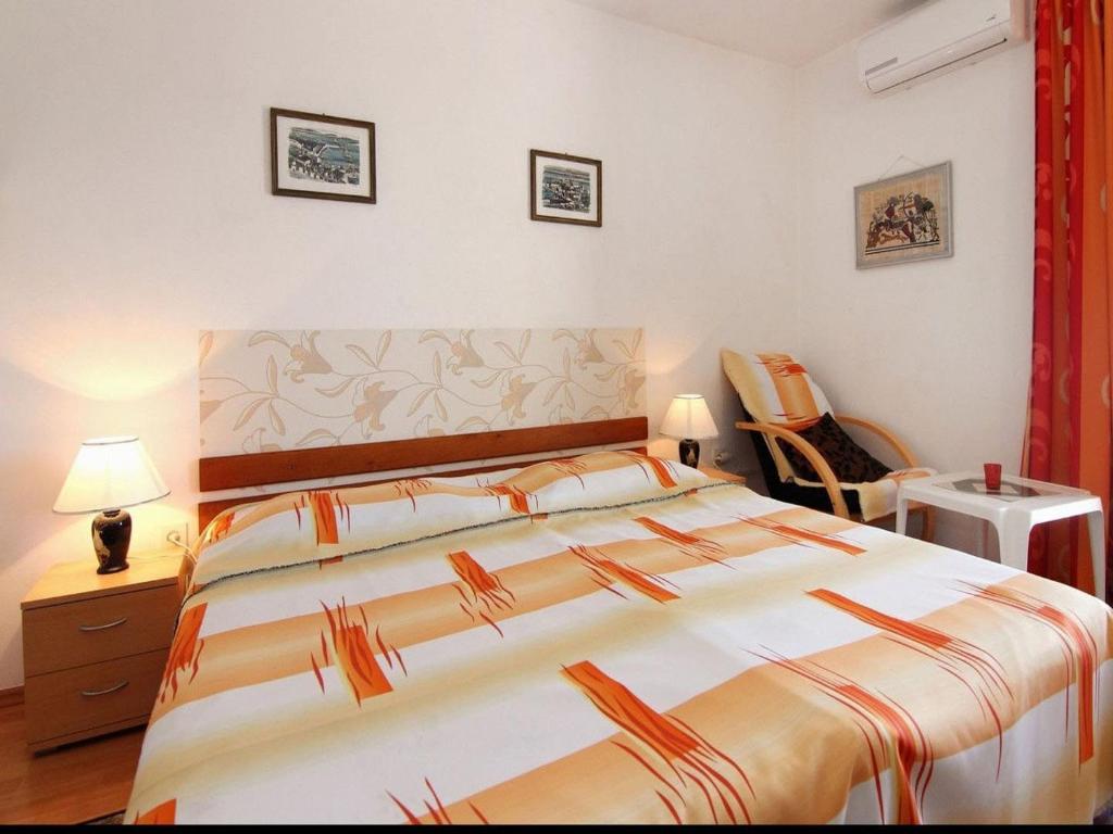 Posteľ alebo postele v izbe v ubytovaní Apartments Emily