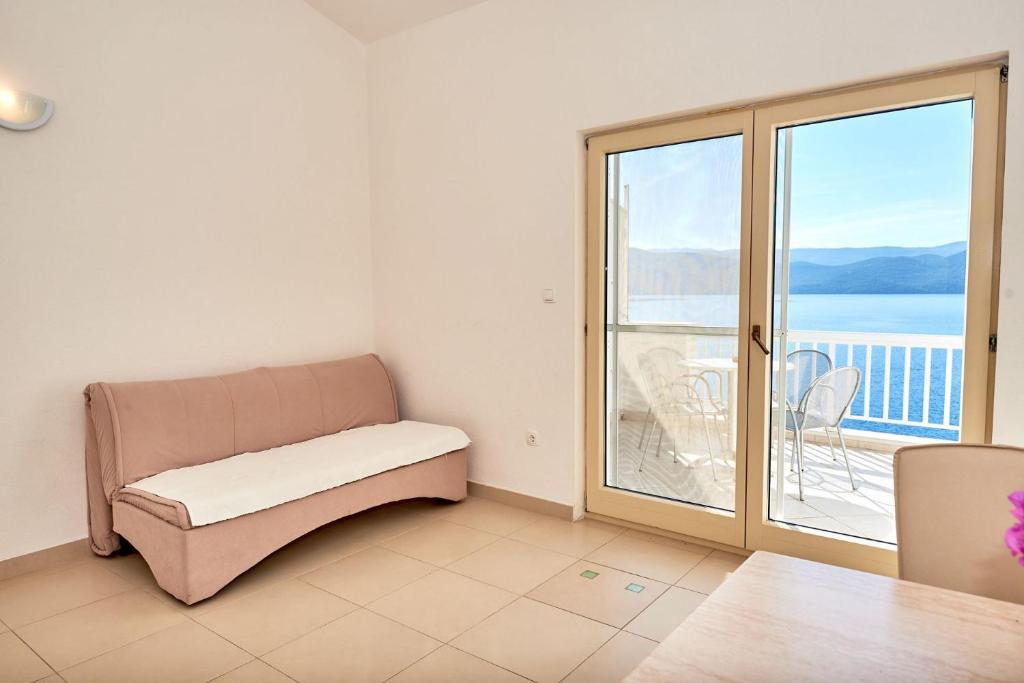 Balkón nebo terasa v ubytování Apartments Sea front