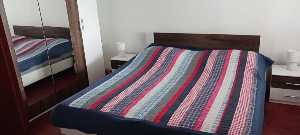 Posteľ alebo postele v izbe v ubytovaní Apartment Irmica