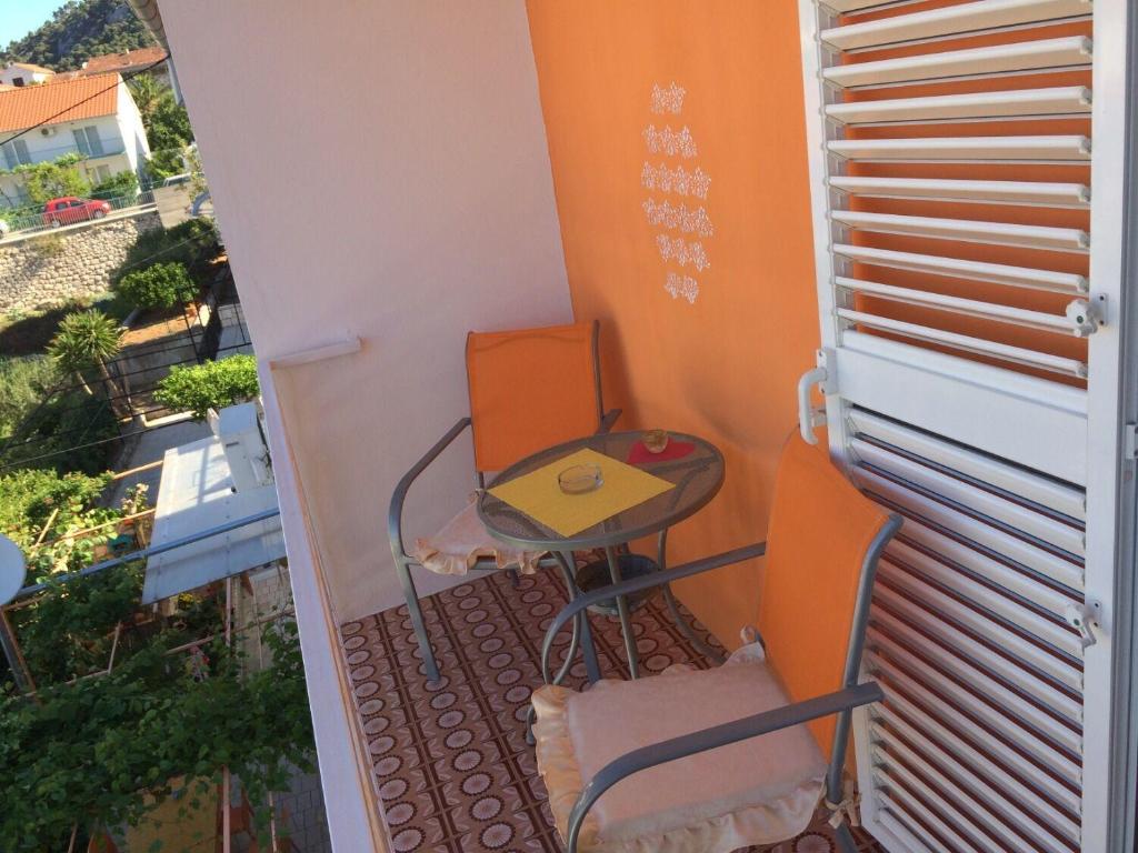 Balkón alebo terasa v ubytovaní Apartment Tomi