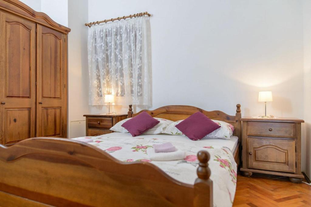Postel nebo postele na pokoji v ubytování Apartment Vesna
